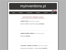 Tablet Screenshot of en.myinventions.pl